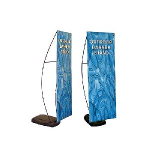 Outdoor Banner Stand