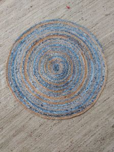 natural multi colour jute rugs