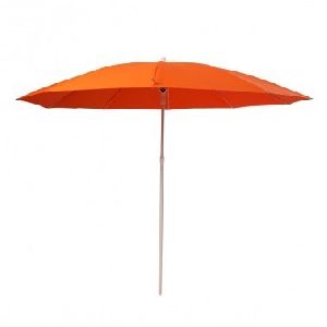 Orange Round Survey Umbrella
