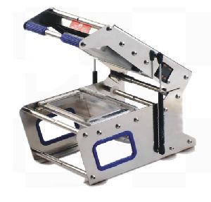Manual Rectangle Tray Sealing Machine