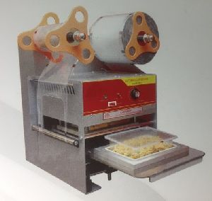 Semi Automatic Rectangle Tray Sealing Machine