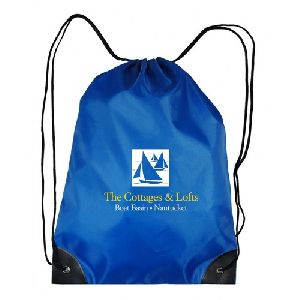 Drawstring bag with customized logo