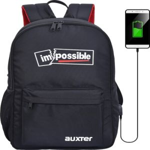 Laptop backpack with USB port