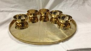 Brass Thali Set