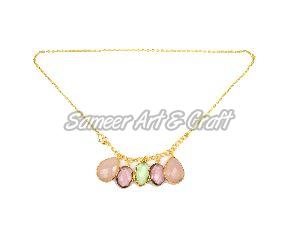 Multi Gemstone Necklace Set