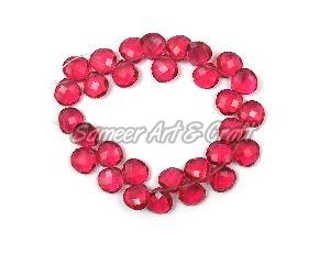 Red Garnet Gemstone Beads Handmade Beaded Strands