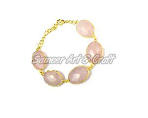 Rose Quartz Gemstone Bracelets