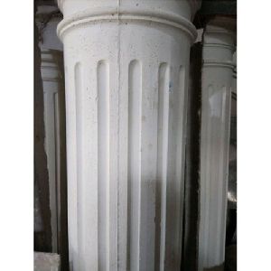 White Gypsum Pillar