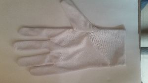 Lint free polyester Industrial Safety Hand Glove