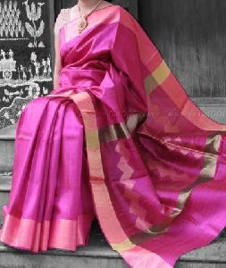 Cotton Linen Saree