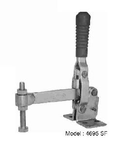 Vertical Handle Flanged Base Hold Down Toggle Clamp