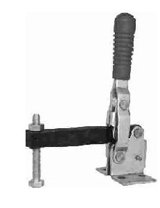 Vertical Handle Solid Arm Hold Down Toggle Clamp