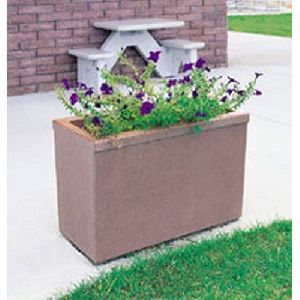 RCC Rectangular Flower Pot