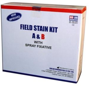 A & B With Spray Fixative Field Stain Kit