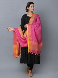 linen dupatta