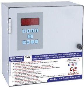 Single Phase 1.5HP Digital Pump Cyclic Timer Controller