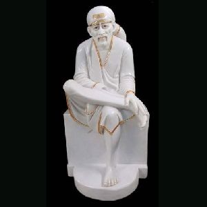 15 Inch Marble Sai Baba Statue