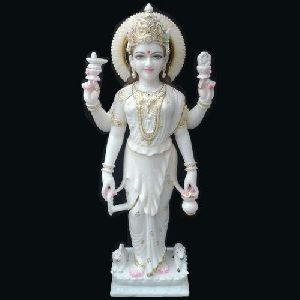 Marble Parvati Mata Statue