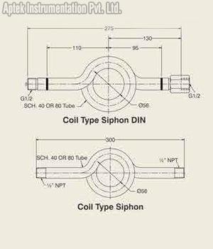 Coil Type Siphon