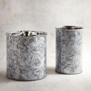 Galvanized Ice Bucket