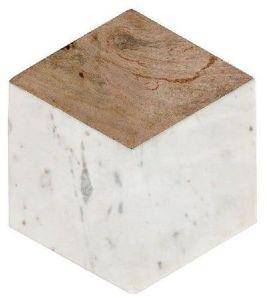 Wood and Marble Chopping Board