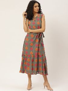 Block Printed Cotton Dress