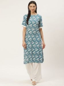 Printed Viscose Rayon Kurta