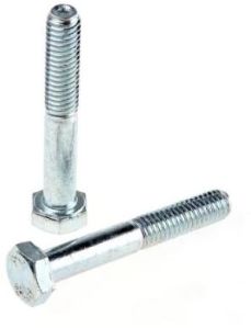 M6 x 40mm Zinc Steel Hex Bolt