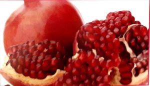 Fresh pomegranate