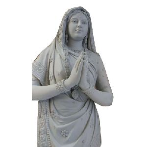 Marble Indian Lady Statue
