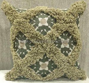 Oatmeal Green Cushion Cover