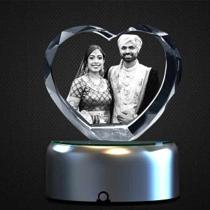 3 D Crystal Photo frame