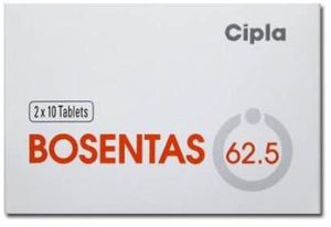 BOSENTAS 62.5MG TABLETS