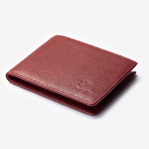 Mens Foldable Leather Wallet