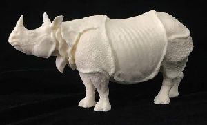FRP Rhino Statue