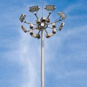 Galvanized Iron High Mast Light Poles