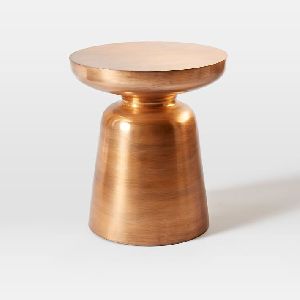 brass stool