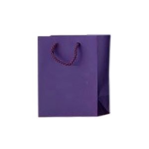 Purple Paper Shopping Bags