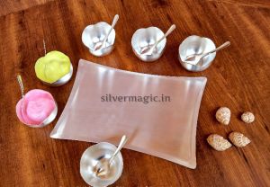 Silver Plated Bowl Set