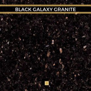 Black Galaxy Granite Slabs