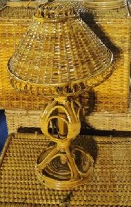 Cane Table Lamp