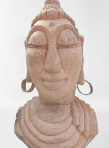 Coconut Shell Buddha Statue