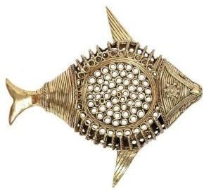 Dhokra Fish Soap Tray