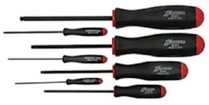 Bondhus 10687, Set 7 Ball End Screwdrivers