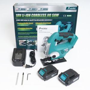 Proskit PT-1805F, 18V Li-Ion Cordless Jig Saw-