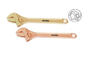US TOOL UST-AW60, Non-Sparking Adjustable Wrench-