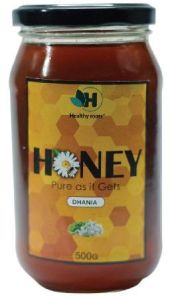 dhaniya raw honey