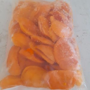 Frozen Kesar mango slice