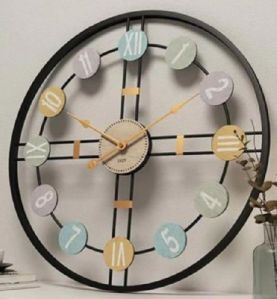 Decorative hanging wall clock