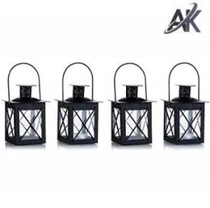 small decorative metal lanterns